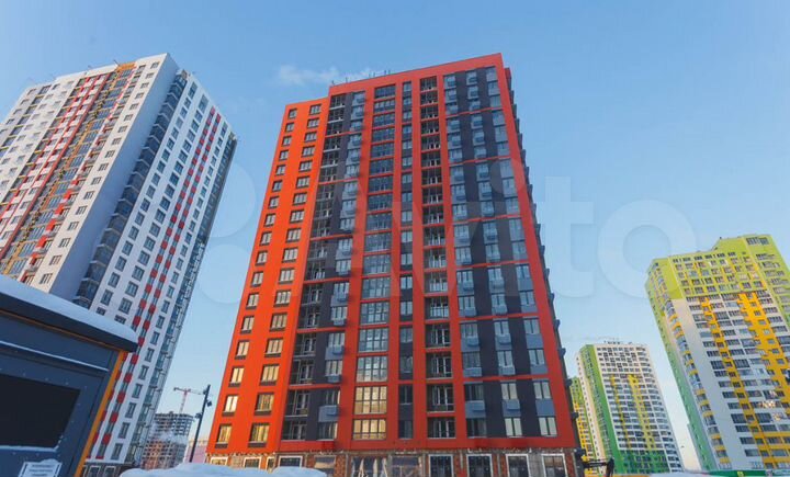 2-к. квартира, 41,3 м², 3/18 эт.