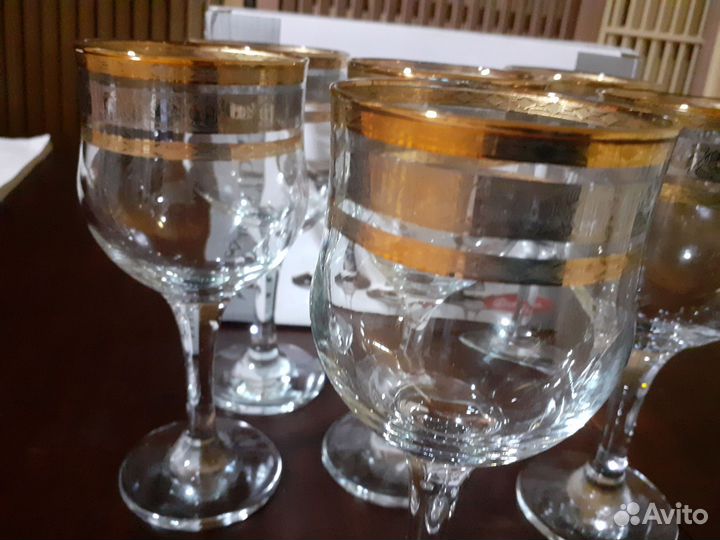 Фужеры новые в упаковке