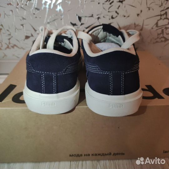 Кеды Puma Capri Royal Suede Puma Navy-Frosted Ivo