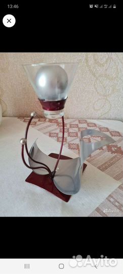 Свеча с подсвечником