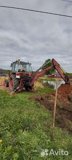 Услуги погрузчика и экскаватора