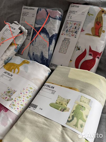 Детское постельное белье Икеа