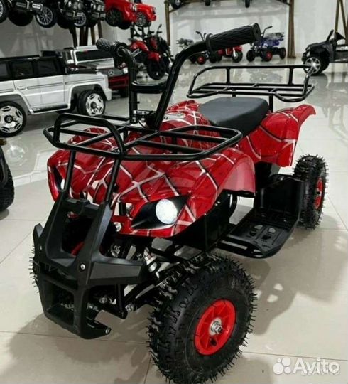 Детский квадроцикл Металлический на аккумуляторе