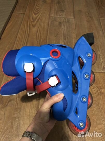 Ролики детские decathlon oxelo растущие 28-30