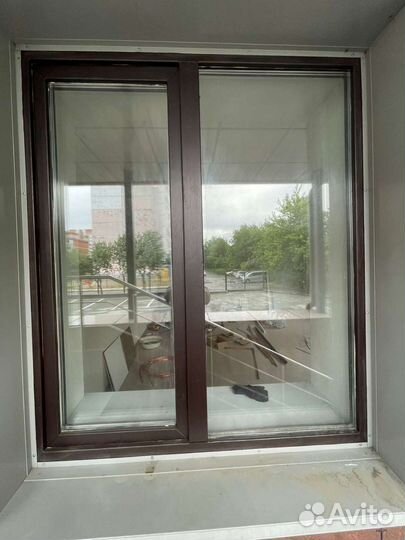 Деревянные окна со стеклопакетом бу