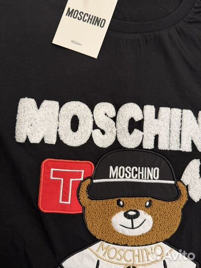 Футболка женская оверсайз moschino