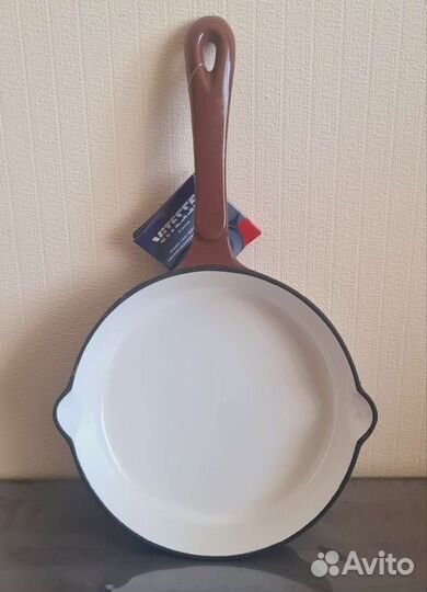 Чугунная сковорода с антикоррозийнным покрытием