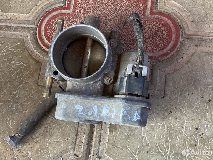 Дроссельная заслонка Опель зафира 1 8