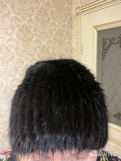 Шапка норковая женская