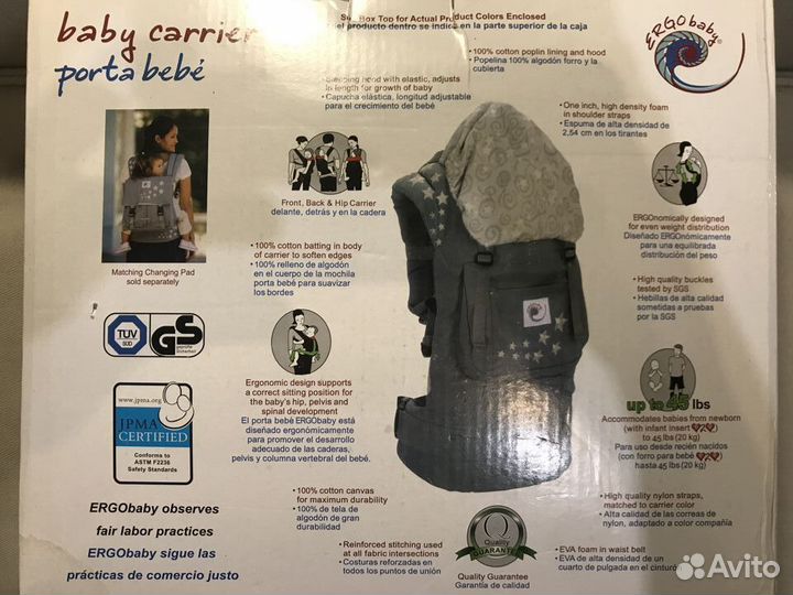 ErgoBaby Carrier Original