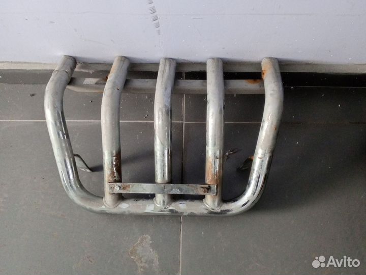 Зашита бампера Киа спортейдж 1