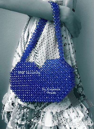 Сумка-сердце из бусин прокат/продажа