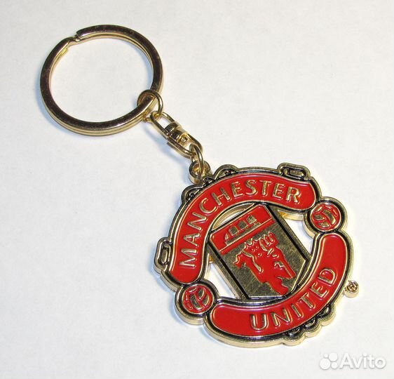 Брелок для ключей. фк Манчестер Юнайтед