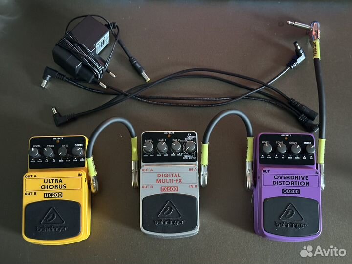 Гитарные педали behringer комплект