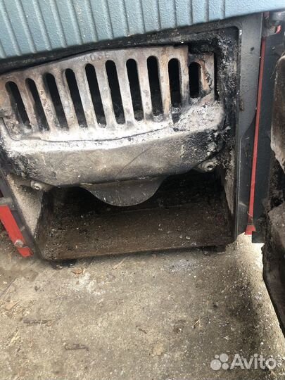 Твердотопливный котел чугунный б/у