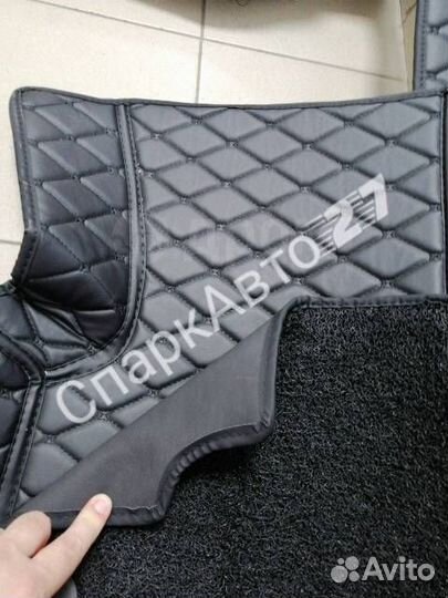 Коврики в салон 3D эко кожа Toyota CHR RHD разные