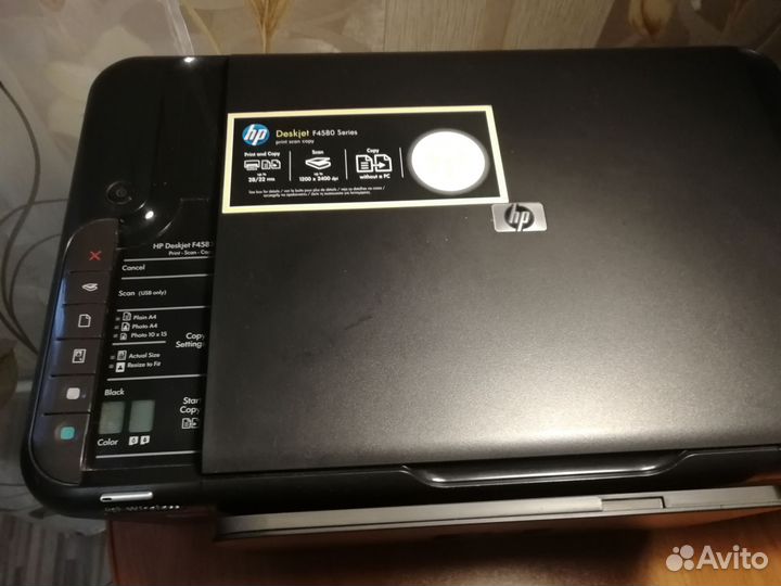 Принтер цветной струйный hp deskjet f4580