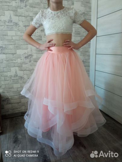 Выпускное платье костюм