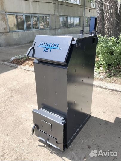 Твердотопливный котёл с увеличенной топкой