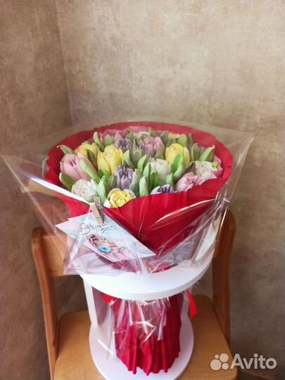 Зефирные цветы