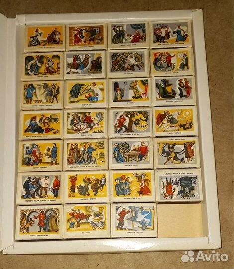 Набор спичек -русские сказки. СССР
