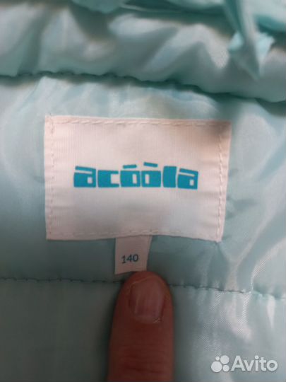 Куртка для девочки бренда Acoola
