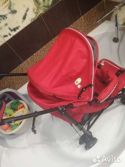 Прогулочная коляска летняя трость бу