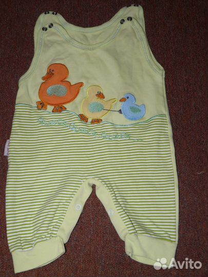 Ползунки, песочники 1-3 мес до 62 цена за все