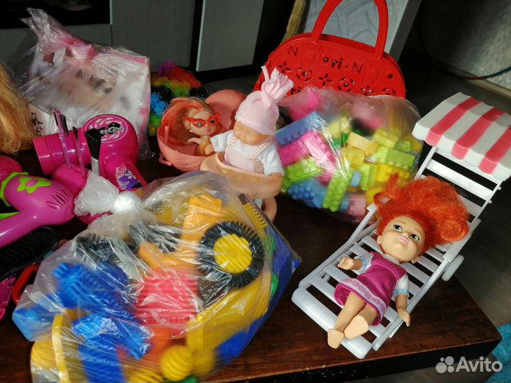 Игрушки пакетами