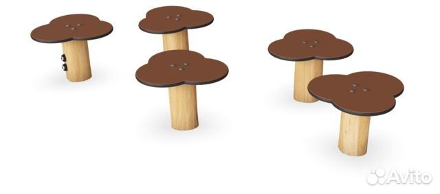 Детские площадки из Робиния Балансир 