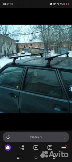 Багажник на крышу ваз 2114