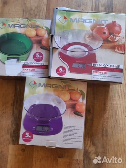 Весы кухонные новые