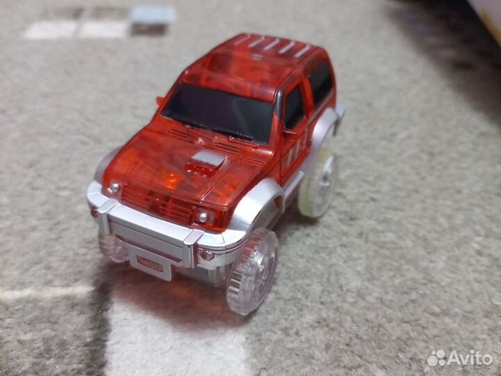 Гибкий трек с машинками LED