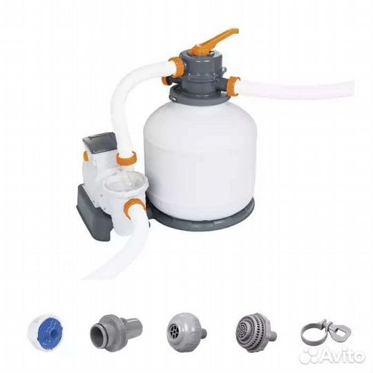 Песочный фильтр для бассейна 5678л/ч Bestway 58497