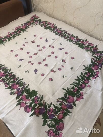 Скатерть льняная новая СССР