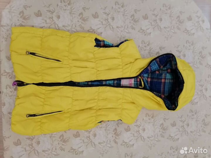 Жилетка для девочки 110 116