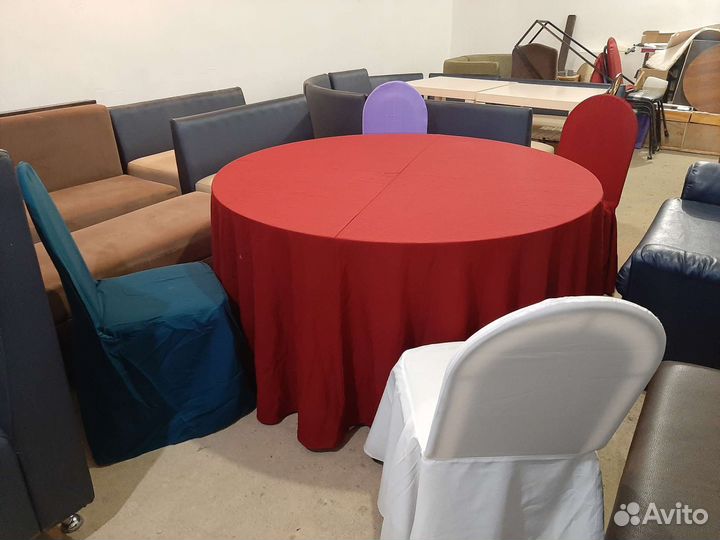 Столы банкетные складные и стулья в аренду