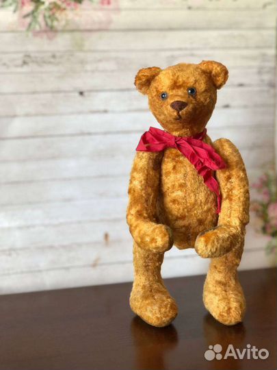 Мишки Тедди: советский плюшевый мишка ручная работ