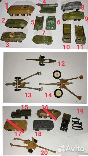 Модели пушки танки бронетехника машины СССР