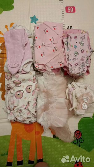 Детские вещи пакетом для девочек