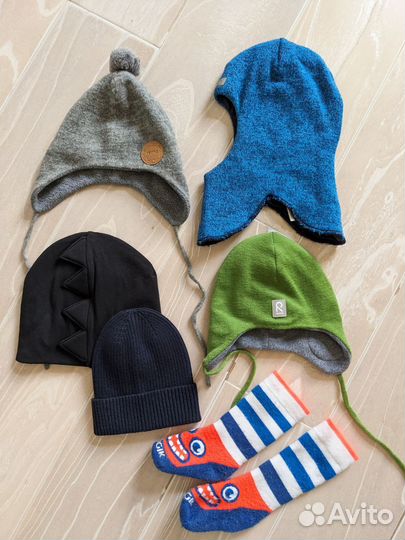 Шапки reima lindex lassie 1-2 года