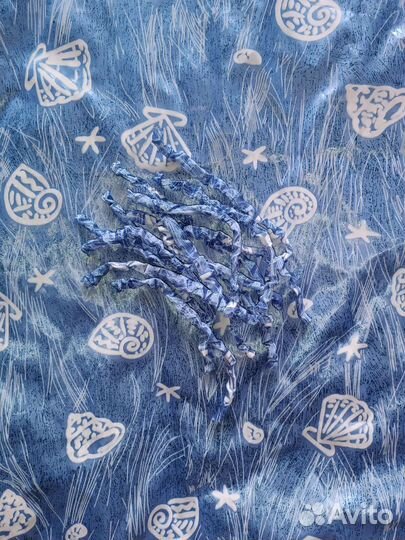 Штора для ванной тканевая