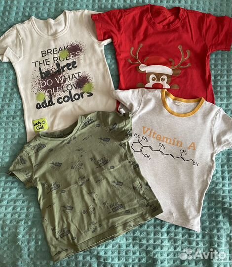 Вещи пакетом на мальчика 110