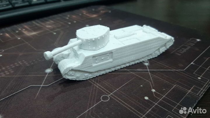 3D модель танк TOG 2 конструктор