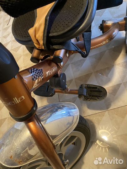 Велосипед детский с ручкой capella