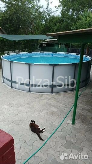 Каркасный бассейн 488х122