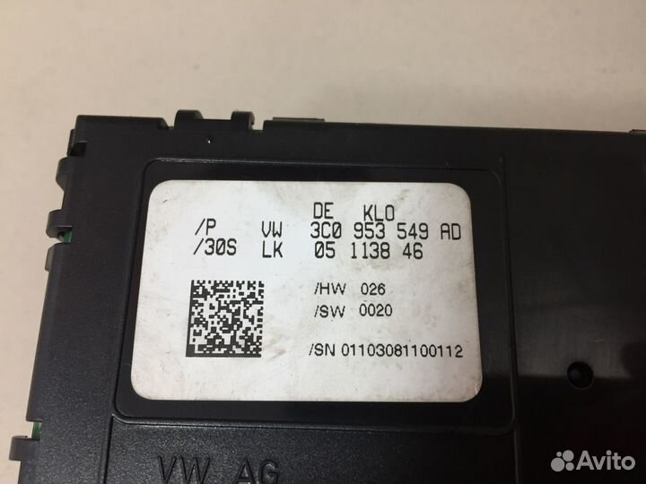 Блок подрулевых переключателей VW Passat B6 / CC