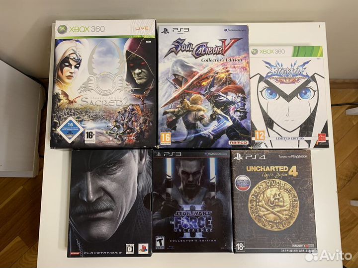 Издания Игр PS4/ Xbox360/PS3 Limited Edition