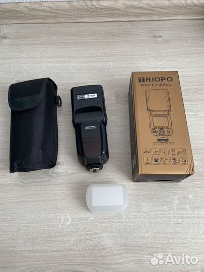 Вспышка камеры triopo speedlight tr-586ex