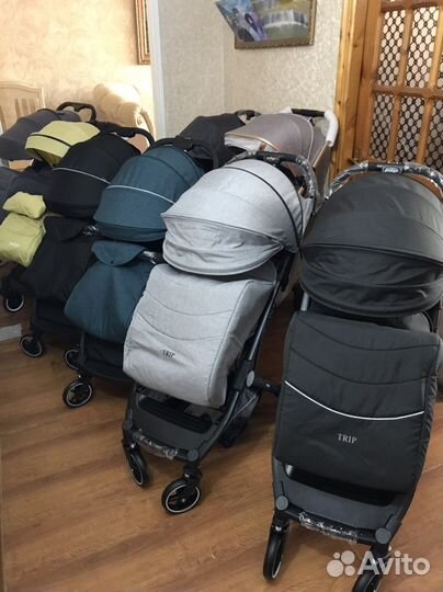 Коляски новые прогулочные всесезонные